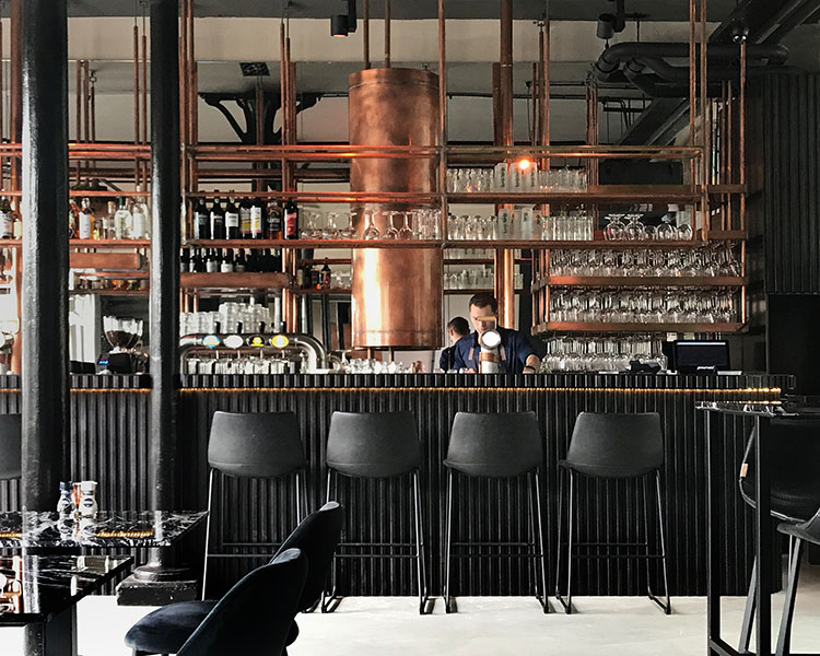 client; restaurant Proefverlof
project; interior concept of new restaurant proefverlof in blokhuispoort
: concept, design and realisation 